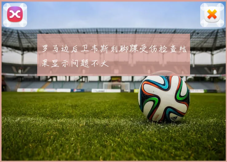 罗马边后卫韦斯利脚踝受伤检查结果显示问题不大